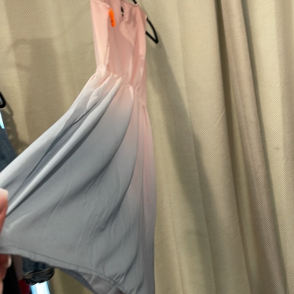 Dress size 12/14 youth new pink blues chiffon style dress - Picture 10 of 13